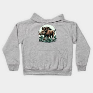 Wild boar Kids Hoodie